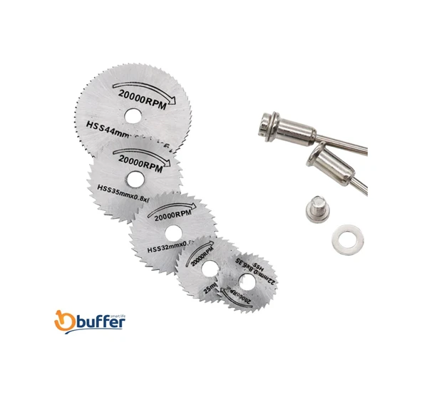 Dremel Matkap Testere Diski 6 Parça Set İnce Kesim Mini Testere ürün görseli 1