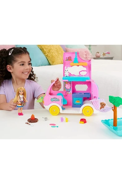 Barbie Chelseanin Yeni Karavanı HNH90 ürün görseli 1