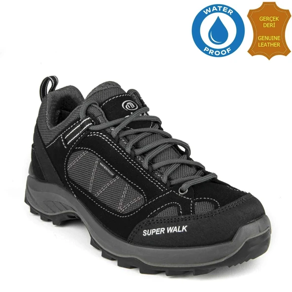 Muya Hobo WaterProof Anatomik Kadın Ayakkabı Siyah ürün görseli 1