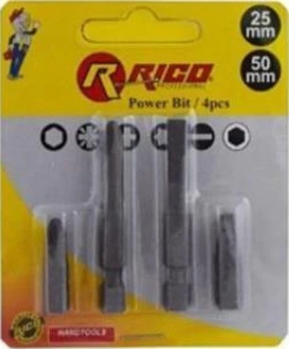 Rico Kk1146 Bits Uç Seti Takımı 4 Parça 25 MM-50 MM ürün görseli 1