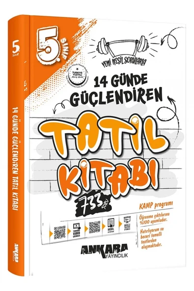 5.Sınıf 14 Günde Güçlendiren Tatil Kitabı ürün görseli 1