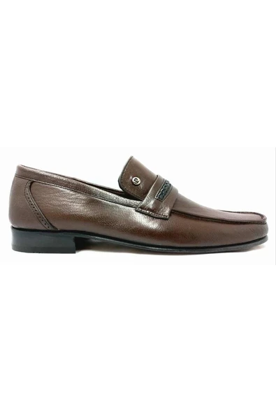 Pierre Cardin 36110 Bordo Erkek Kösele Hakiki Deri Ayakkabı ürün görseli 1
