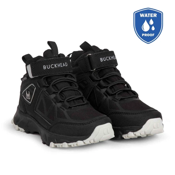 Buckhead Buck3040 Alaska WATERPROOF Çocuk Bot Siyah - Resim 2