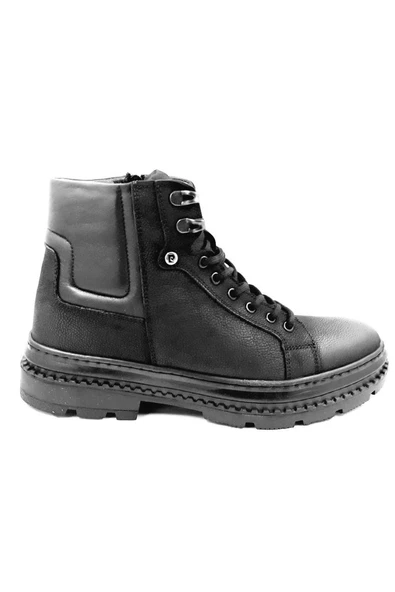 Pierre Cardin 382208 Siyah Kışlık Bağcıklı Fermuarlı Erkek Bot ürün görseli 1