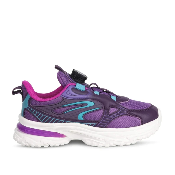 Buckhead 3053 Akıllı Bağcıklı Flex Foam Taban Unisex Çocuk Ayk. Lila ürün görseli 1