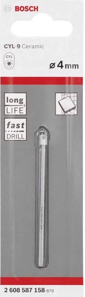 MATKAP UCU CERAMİC BOSCH 4 MM - Resim 2