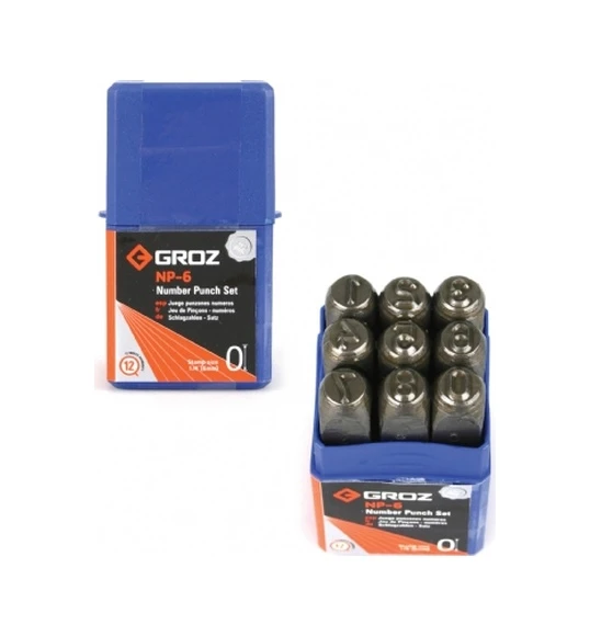 Groz Np/8 Rakam Zımba Takımı 8 Mm ürün görseli 1