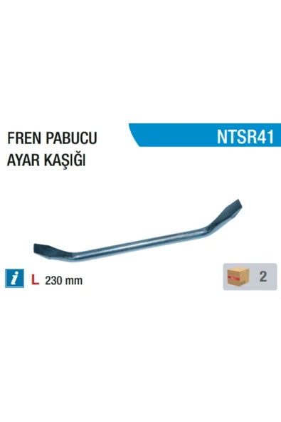 NT Tools NTSR41 Fren Pabucu Ayar Kaşığı ürün görseli 1