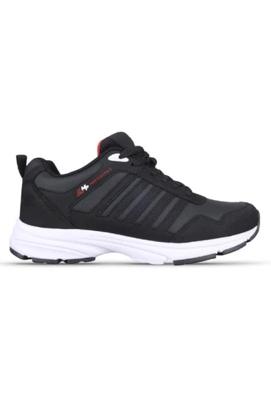 Mp 242-6923 Siyah Beyaz Unisex Bağcıklı Spor Ayakkabı ürün görseli 1