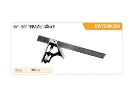 DW 45° - 90° Terazili Gönye 300mm ürün görseli 1