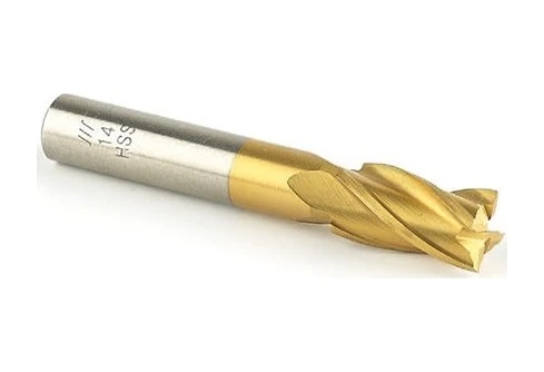 Hss 4 Ağızlı Titanyum Parmak Freze 6.0 Mm ürün görseli 1