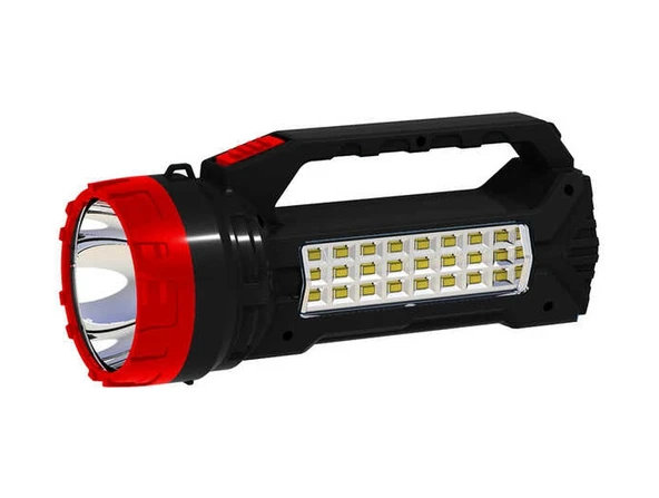 PANTHER PT-7747 USB ŞARJLI SPOT FENER Siyah ürün görseli 1