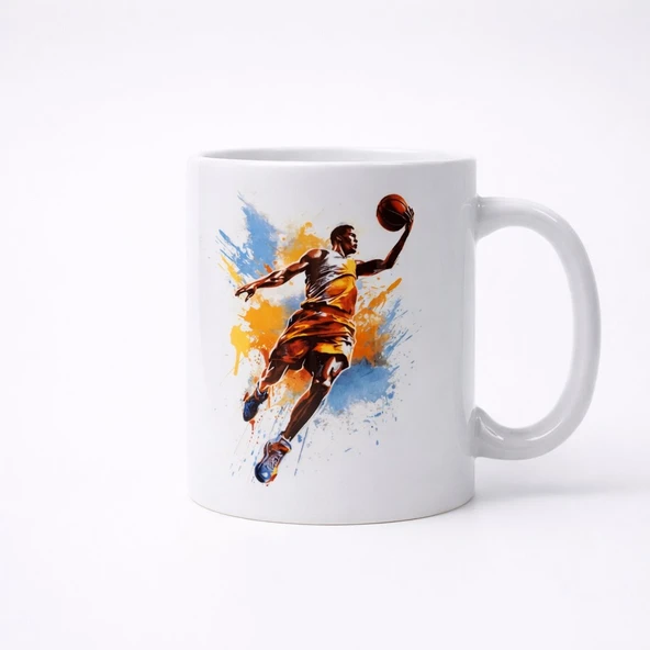 PRYDESIGN Splash Dunk Seramik Kupa - Resim 6
