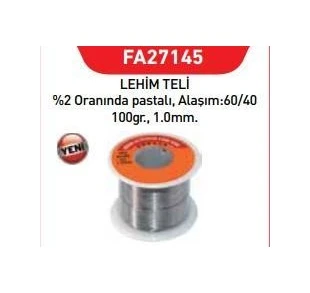 Fastbond 27145 Lehim Teli 1 MM 100 G ürün görseli 1
