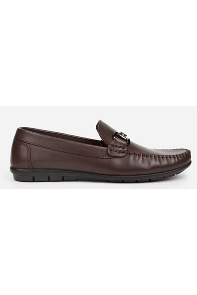 Pierre Cardin 90146 Kahverengi Erkek Loafer Günlük Deri Ayakkabı ürün görseli 1