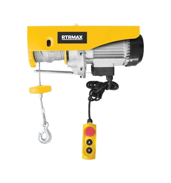 Rtrmax Rtm450 250/500 Kg 1000 Watt Bakır Sargı Elektrikli Vinç ürün görseli 1