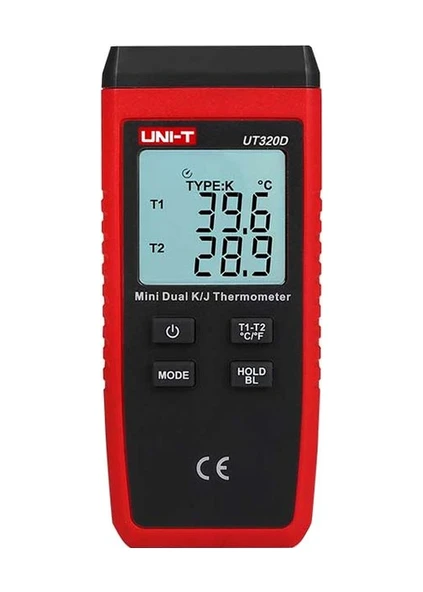 UNIT MİNİ KONTAKT SICAKLIK ÖLÇER UT320D ürün görseli 1