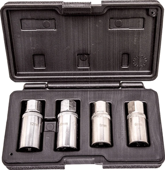 NT Tools NT1148 4 Parça 1/2" Saplama Sökme Lokma Takımı ürün görseli 1