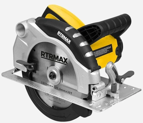 Rtrmax RTM385 1800 W 210 MM Daire Testere Sarı ürün görseli 1