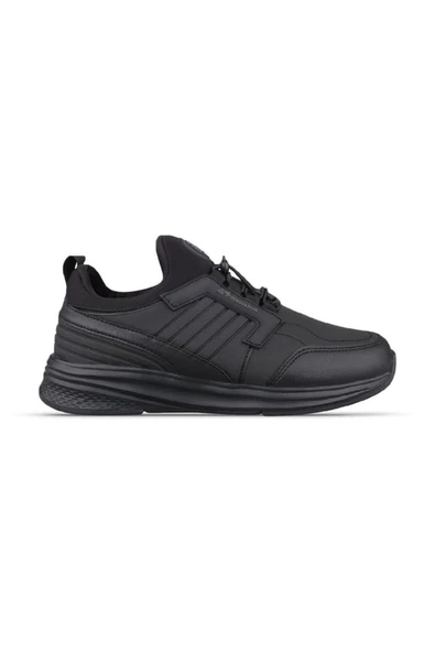Mp 242-2053 Siyah Unisex Bağcıklı Spor Ayakkabı ürün görseli 1