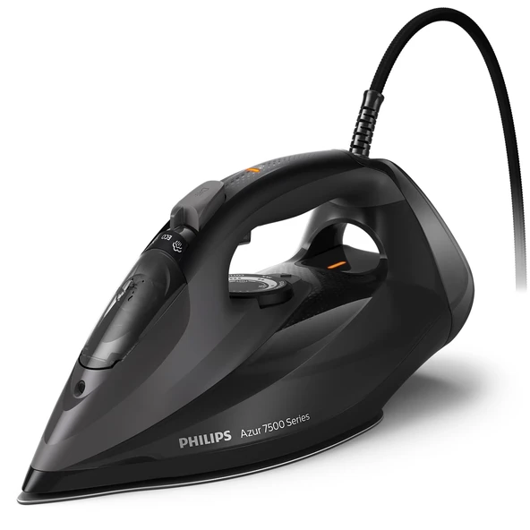 Philips Azur DST7511/80 7500 Serisi Siyah 3200 W Buharlı Ütü ürün görseli 1