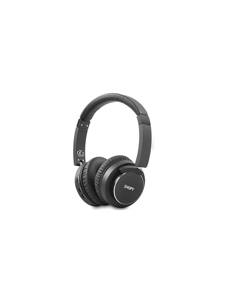 Snopy SN-BT41 Noise Cancelling Kulak Üstü Siyah Bluetooth Kulaklık  - Ambalaj Hasarlı (SIFIR KONDİSYONDA) ürün görseli 1