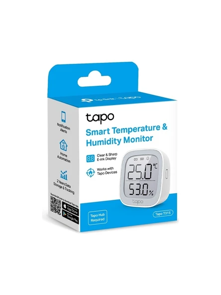TP-LINK Tapo T315 Akıllı Isı&Nem Sensörü - Resim 2