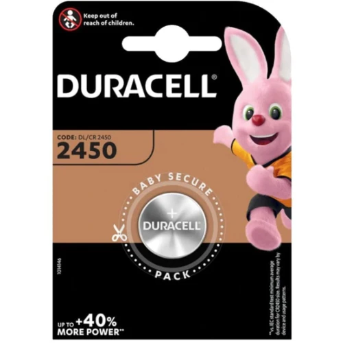 Duracell Pil Düğme 3V Tekli 2450 ürün görseli 1
