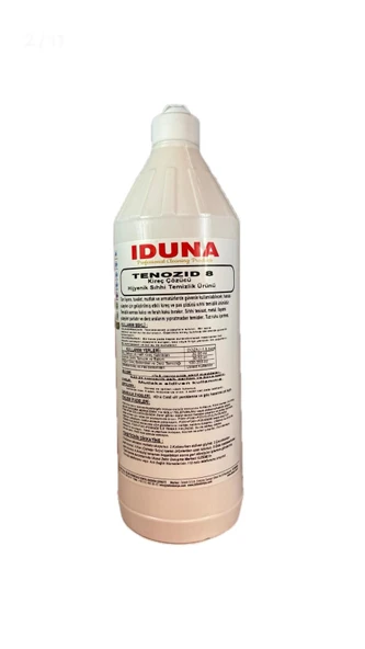 Iduna Tenozid 8 Kireç Çözücü Hijyenik Sıhhi Temizlik Ürünü 1L ürün görseli 1