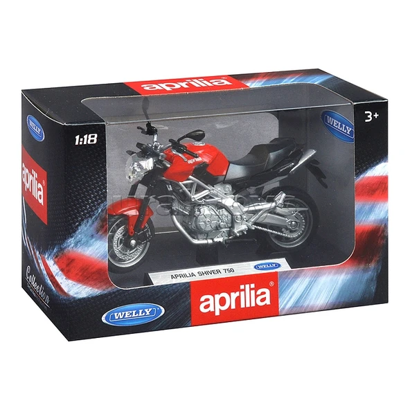 Welly Aprilia Shiver 750 1:18 ürün görseli 1