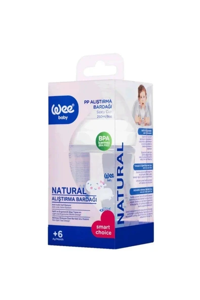 WEE BABY Natural Alıştırma Bardağı 250 ml 297 ürün görseli 1