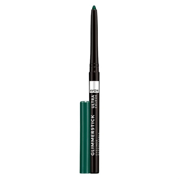 Glimmerstick Asansörlü Pırıltılı Göz Kalemi - (Blackest Black) ürün görseli 1