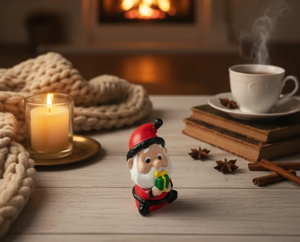 Minik Dekoratif Noel Baba - Resim 3