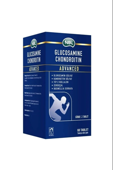 NBL Glukozamin Advanced 60 Tablet ürün görseli 1
