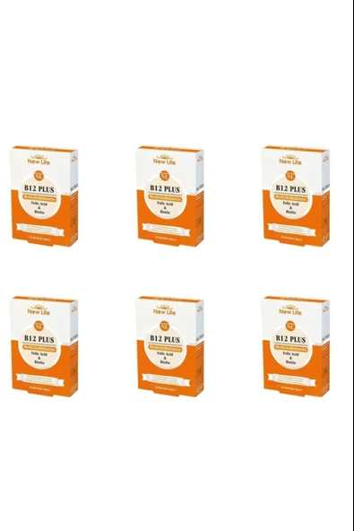 New Life B12 Plus 60 Tablet 6 Adet ürün görseli 1