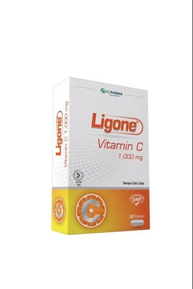 Ligone Vitamin C 1000 mg 30 Kapsül ürün görseli 1
