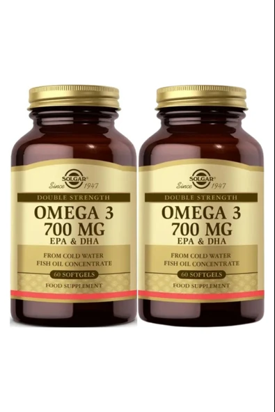 Solgar Omega 3 700 mg 60 Softgel 2 Adet ürün görseli 1