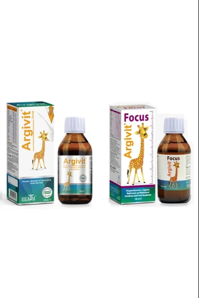 Argivit Classic 150 ml Şurup + Argivit Focus 150 ml ürün görseli 1