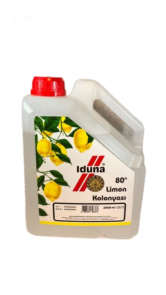 Iduna Limon Kolonyası 80 Derece 2L ürün görseli 1
