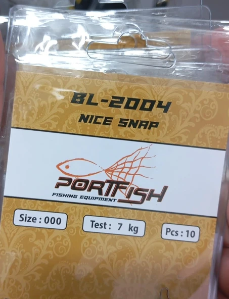 Rapala Klipsi, Maket Balık Klipsi Portfish Bl-2004 No:000 ürün görseli 1