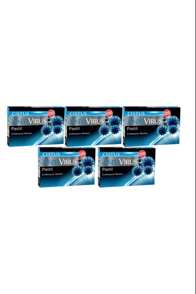 Cistus Antivirus Pastil 10 Adet 5 Adet ürün görseli 1
