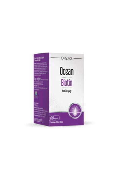 Ocean Biotin 5000 Mcg 60 Kapsül ürün görseli 1