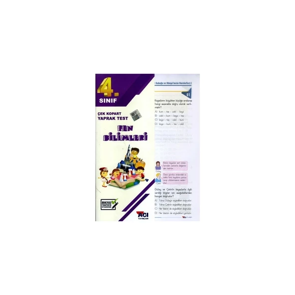 Açı 4. Sınıf Fen Bilimleri  Y.T. ürün görseli 1