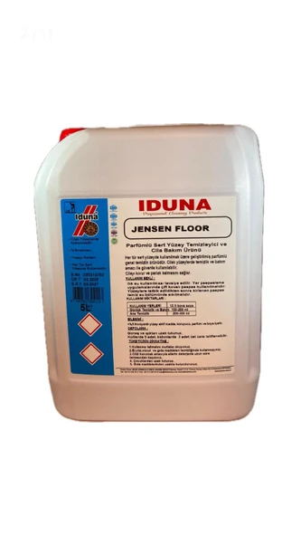 Iduna Jensen Floor Parfümlü Sert Yüzey Temizleyici Ve Cila Bakım Ürünü 5 L ürün görseli 1