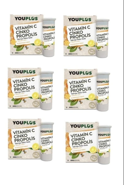 Youplus 20 Efervesan Tablet 6 Adet ürün görseli 1