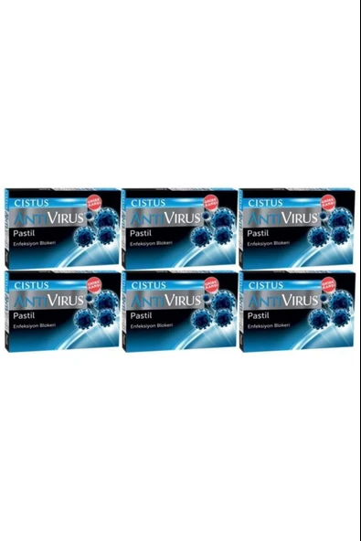 Cistus Antivirus Pastil 10 Adet 6 Adet ürün görseli 1