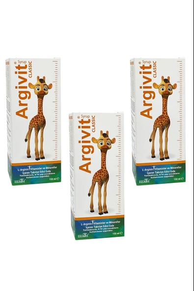 Argivit Classic 150 ml Şurup 3 Adet ürün görseli 1