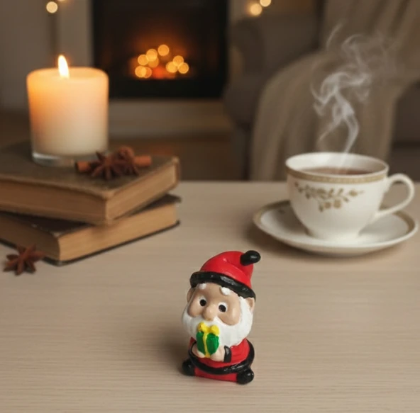 Minik Dekoratif Noel Baba - Resim 2