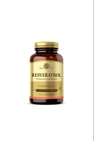 Solgar Resveratrol 60 Kapsül 2 Adet ürün görseli 1