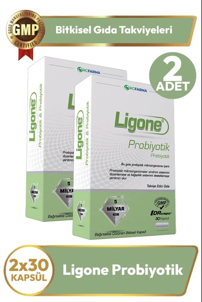 Ligone Probiyotik 30 Kapsül 2 Adet ürün görseli 1